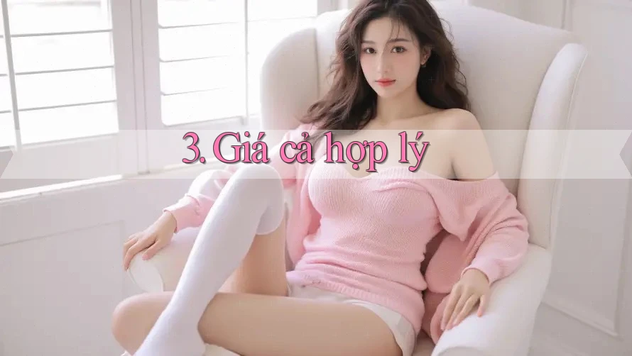 3. Giá cả hợp lý 3. Giá cả hợp lý