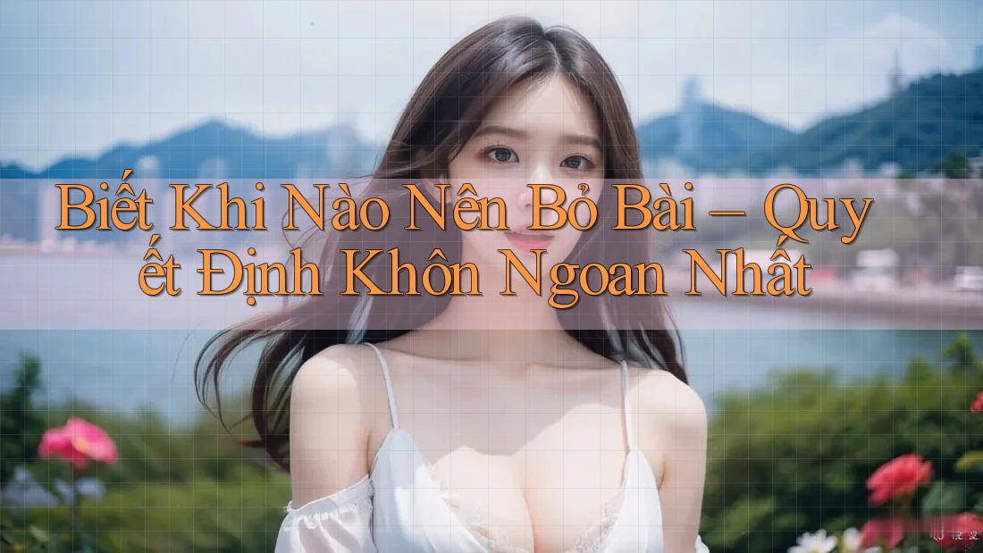 Biết Khi Nào Nên Bỏ Bài – Quyết Định Khôn Ngoan Nhất Biết Khi Nào Nên Bỏ Bài – Quyết Định Khôn Ngoan Nhất