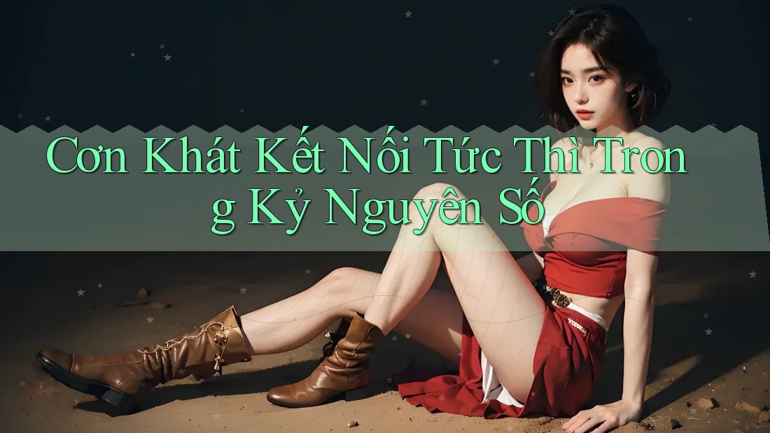 Cơn Khát Kết Nối Tức Thì Trong Kỷ Nguyên Số Cơn Khát Kết Nối Tức Thì Trong Kỷ Nguyên Số