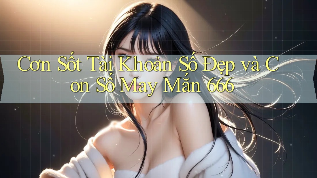 Cơn Sốt Tài Khoản Số Đẹp và Con Số May Mắn 666 Cơn Sốt Tài Khoản Số Đẹp và Con Số May Mắn 666