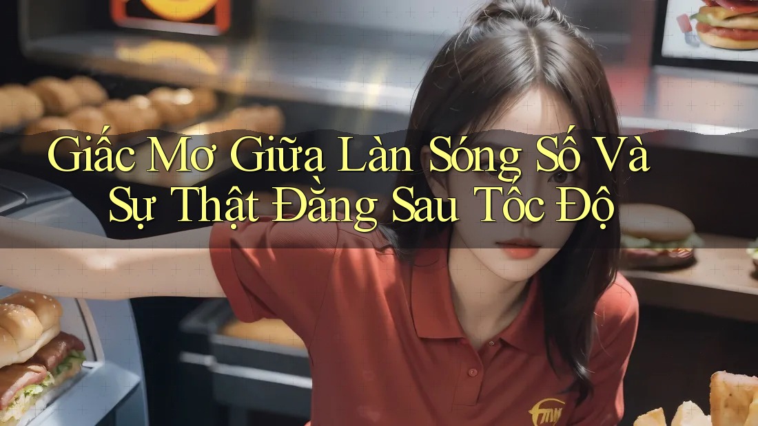 Giấc Mơ Giữa Làn Sóng Số Và Sự Thật Đằng Sau Tốc Độ Giấc Mơ Giữa Làn Sóng Số Và Sự Thật Đằng Sau Tốc Độ