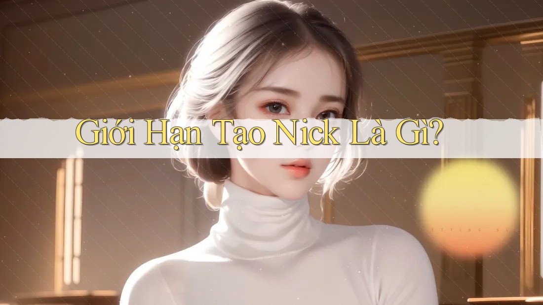 Giới Hạn Tạo Nick Là Gì? Giới Hạn Tạo Nick Là Gì?