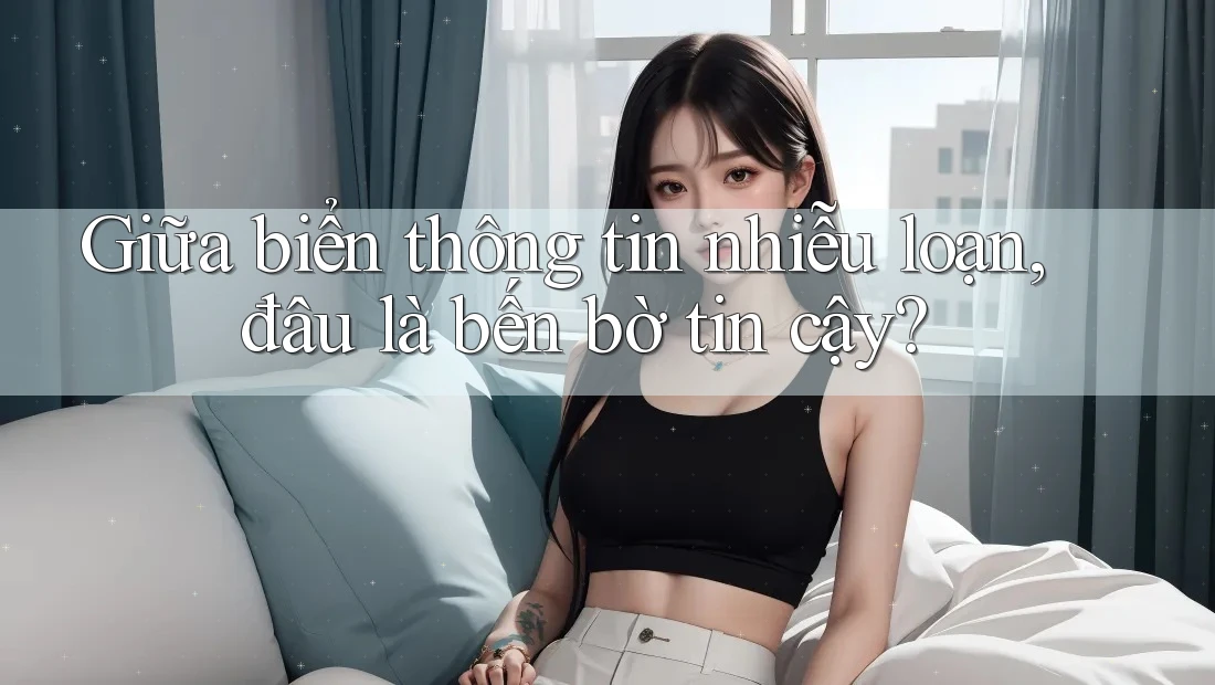 Giữa biển thông tin nhiễu loạn, đâu là bến bờ tin cậy? Giữa biển thông tin nhiễu loạn, đâu là bến bờ tin cậy?