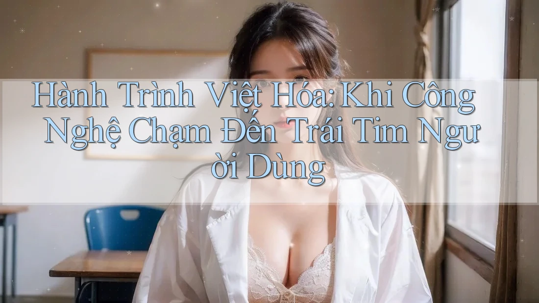 Hành Trình Việt Hóa: Khi Công Nghệ Chạm Đến Trái Tim Người Dùng Hành Trình Việt Hóa: Khi Công Nghệ Chạm Đến Trái Tim Người Dùng