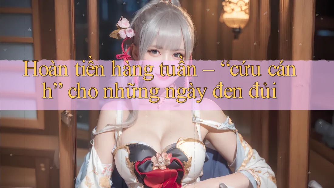 Hoàn tiền hàng tuần – “cứu cánh” cho những ngày đen đủi Hoàn tiền hàng tuần – “cứu cánh” cho những ngày đen đủi