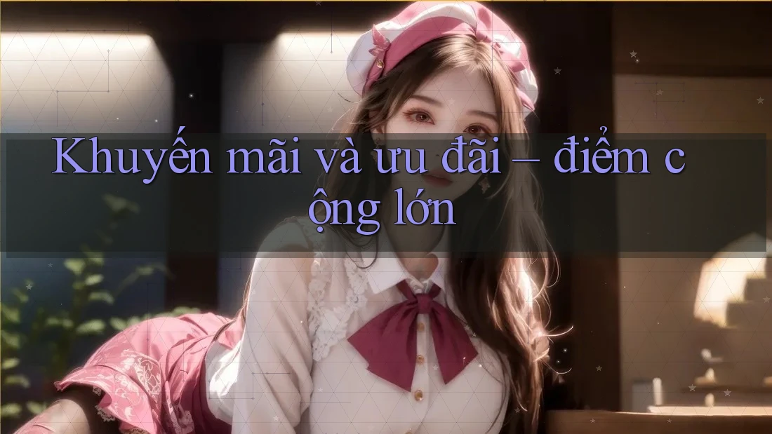 Khuyến mãi và ưu đãi – điểm cộng lớn Khuyến mãi và ưu đãi – điểm cộng lớn