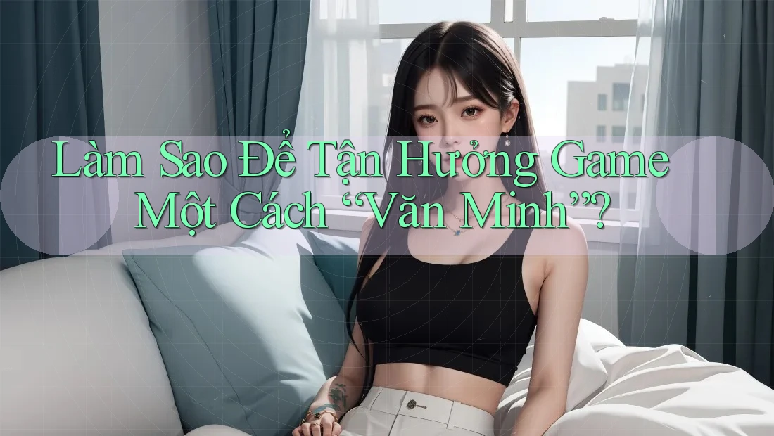 Làm Sao Để Tận Hưởng Game Một Cách “Văn Minh”? Làm Sao Để Tận Hưởng Game Một Cách “Văn Minh”?