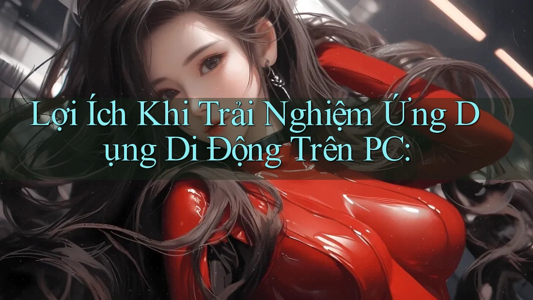 Lợi Ích Khi Trải Nghiệm Ứng Dụng Di Động Trên PC: Lợi Ích Khi Trải Nghiệm Ứng Dụng Di Động Trên PC: