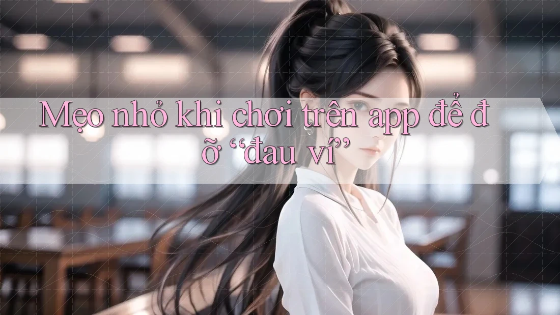 Mẹo nhỏ khi chơi trên app để đỡ “đau ví”