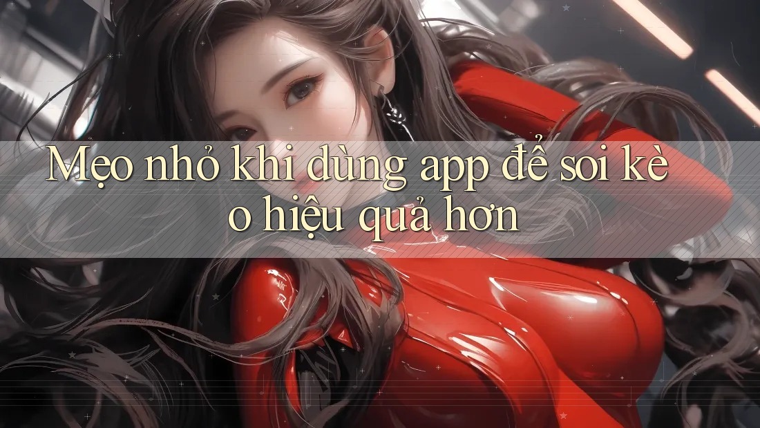 Mẹo nhỏ khi dùng app để soi kèo hiệu quả hơn Mẹo nhỏ khi dùng app để soi kèo hiệu quả hơn