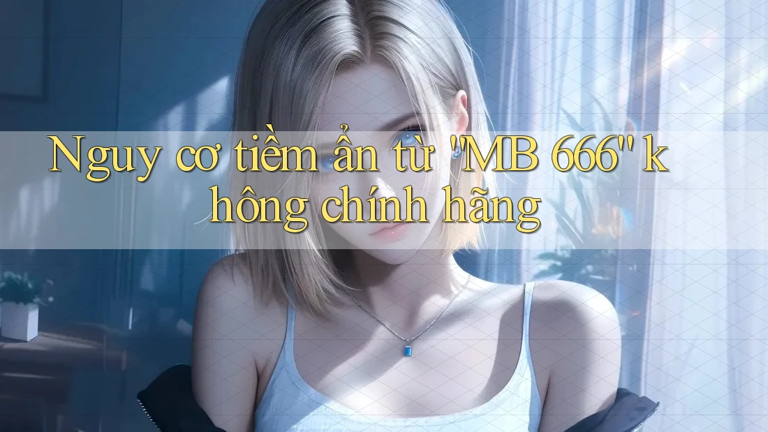 Nguy cơ tiềm ẩn từ “MB 666” không chính hãng Nguy cơ tiềm ẩn từ “MB 666” không chính hãng