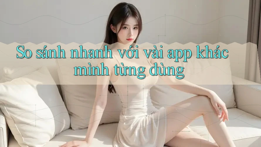 So sánh nhanh với vài app khác mình từng dùng So sánh nhanh với vài app khác mình từng dùng