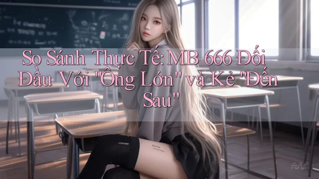 So Sánh Thực Tế: MB 666 Đối Đầu Với “Ông Lớn” và Kẻ “Đến Sau” So Sánh Thực Tế: MB 666 Đối Đầu Với “Ông Lớn” và Kẻ “Đến Sau”