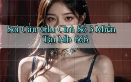 soi cầu ghi chú số 3 miền tại mb 666