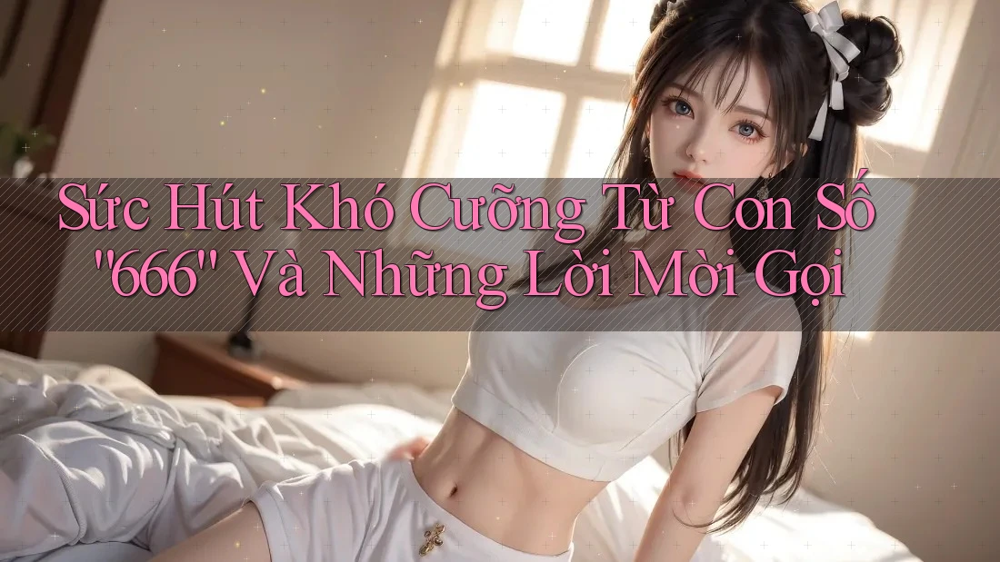 Sức Hút Khó Cưỡng Từ Con Số “666” Và Những Lời Mời Gọi Sức Hút Khó Cưỡng Từ Con Số “666” Và Những Lời Mời Gọi